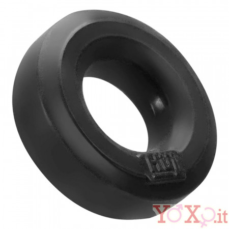 C-Ring Single Black Tar - Anello Fallico in Plus Silicone 5 cm. Nero