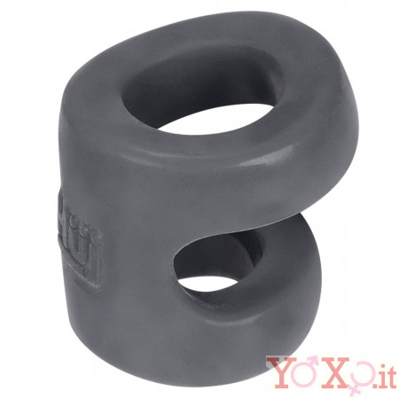 Connect - Cockring e Ballstretcher 2in1 in Silicone 