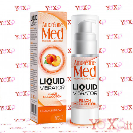 Lubrificante Vaginale con Effetto Vibrante alla Pesca 30 ml.