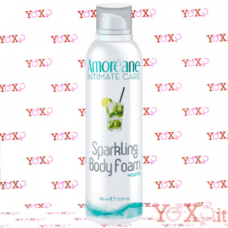 Schiuma da Massaggio Effetto Frizzante Aroma Mojito 150 ml.