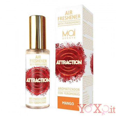 Profumo per Ambienti ai Feromoni 30 ml. Aromatizzato al Mango