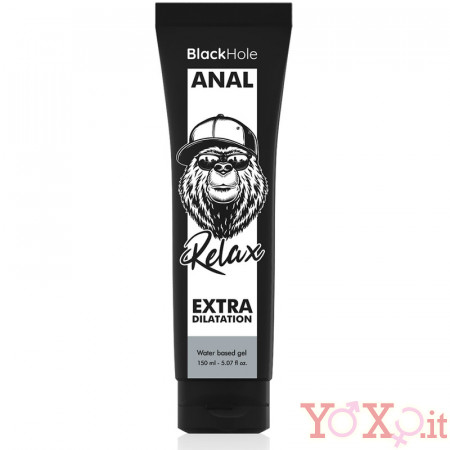 Anal Relax - Lubrificante per Dilatazione Anale Base Acquosa 150 ml.
