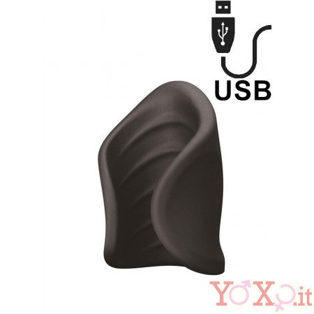 Masturbatore Vibrante in Silicone Ricaricabile USB Kamaria