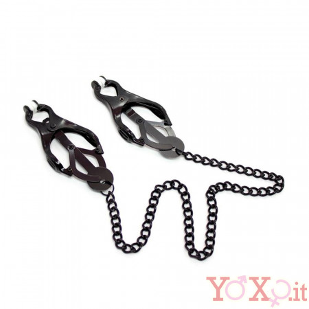 Japanese Nipple Clamps - Pinze Morsetti per Capezzoli in Metallo