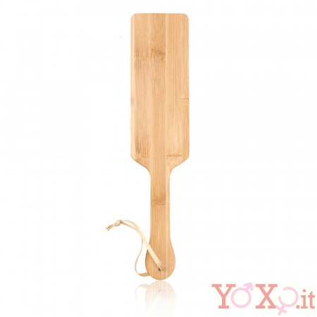 Sculacciatore in Vero Bamboo 35,7 x 7,9 cm. Color Legno Naturale