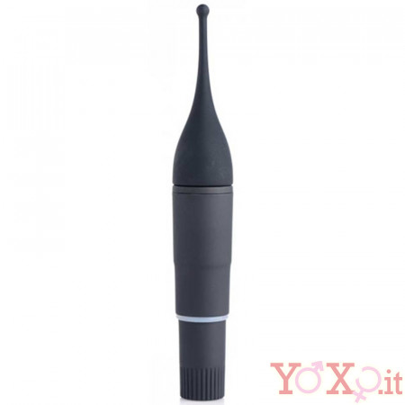 Potente Stimolatore Ultravibrante per Clitoride in Silicone Nero