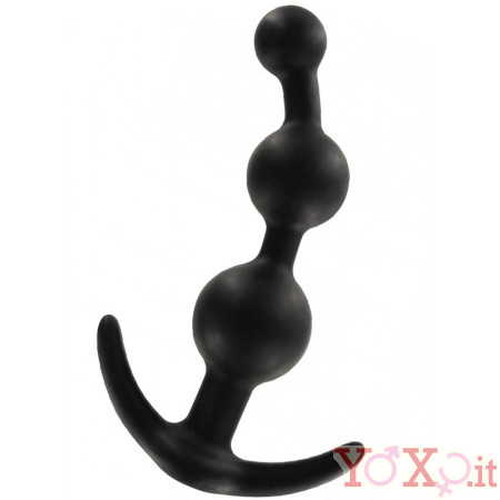 Cuneo Anale Stimolatore Prostata da Passeggio in Puro Silicone 12,7 X 3,3 cm.