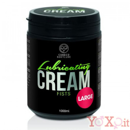 Crema lubrificante per fisting rilassante anale 1000 ml.