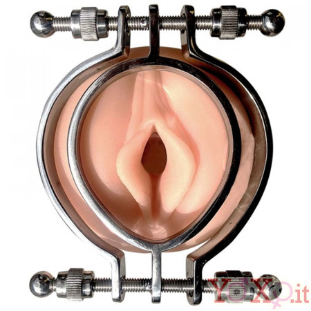 Tortura per Grandi Labbra della Vagina con Buco per Penetrazione da 5 cm.