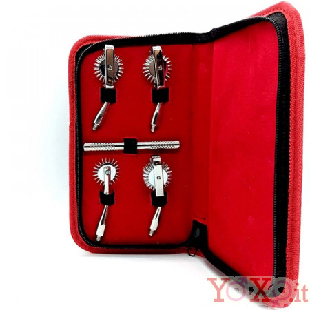 Set di 4 Ruote di Wartenberg