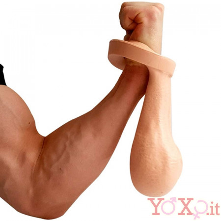 Testicoli giganti per fisting color carne taglia XL