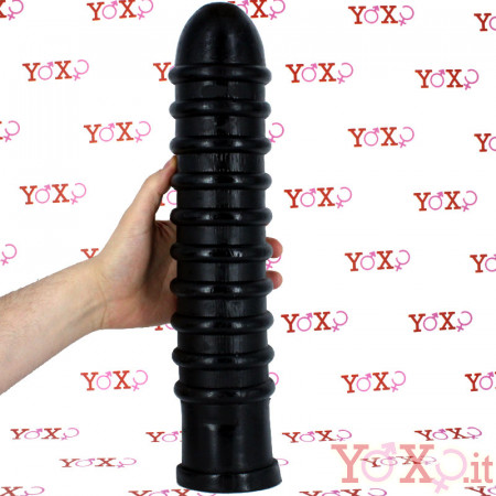Mass Destruction - Fallo Gigante con Rilievi 41 x 8,6 cm. Nero
