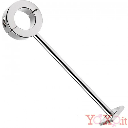 Ball stretcher in acciaio per testicoli da Fissare al Muro 3,4 cm.