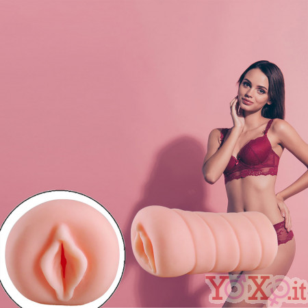 Megan - Masturbatore a Forma di Vagina Color Carne