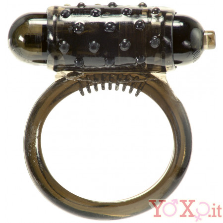 Omaggio Anello Fallico con Vibratore Stimola Clitoride