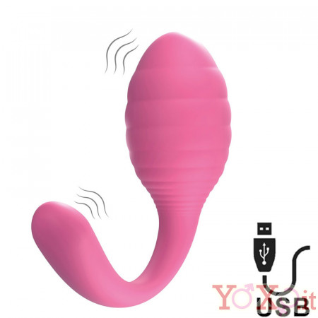 Ovetto Vibrante con Doppia Stimolazione USB Ricaricabile