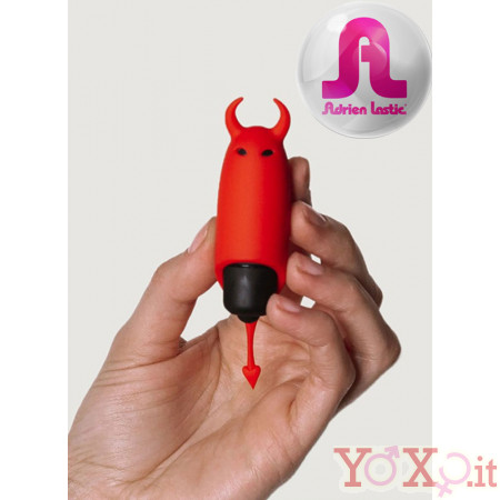 Adrien Lastic DEVOL - Mini Stimolatore per Clitoride Multivelocità in Silicone Rosso