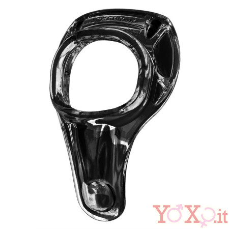 Perfect Fit Anello Fallico con Stimolatore Perineo in Puro Silicone Amour Up - Diam. 4,3 cm.