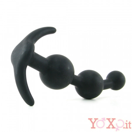Cuneo Anale da Passeggio in Puro Silicone 12 x 3 cm.