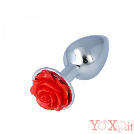 Plug Anale N.25 con Rosa Taglia S