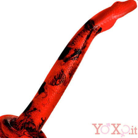 Dildo Anale King Cobra in Silicone 39 x 6,8 cm