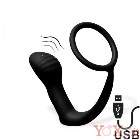 Vibratore Prostatico Holly con Anello per Testicoli