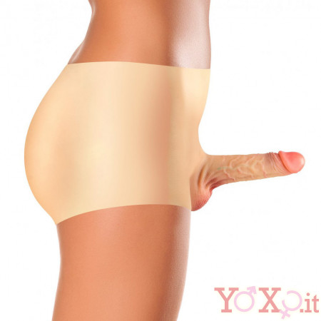 Coulotte per Donna con Pene Realistico 14 x 4 cm. Taglia L/XL