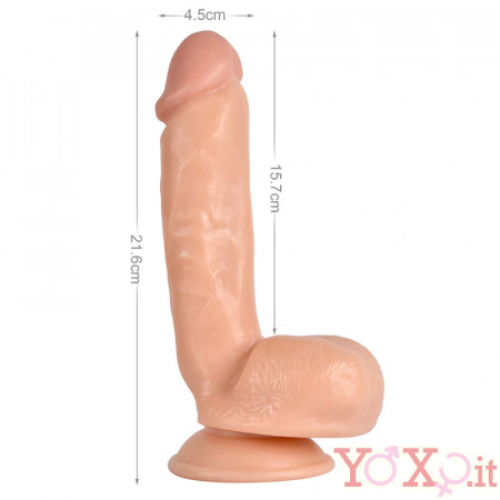 Dildo Realistico Carne 21 x 4,5 cm. Jackson