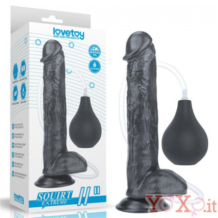 Dildo Eiaculante con Ventosa 25 x 4,5 cm