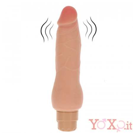 Dildo Vibrante Lucio a Doppia Densità 22,5 x 4,3 cm