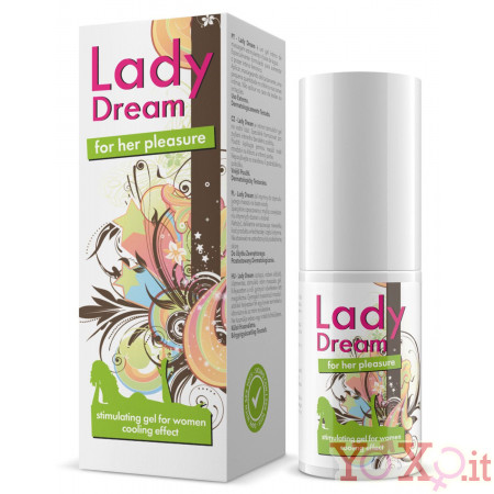 Gel Stimola Clitoride Lady Dream 30 ml. effetto rinfrescante