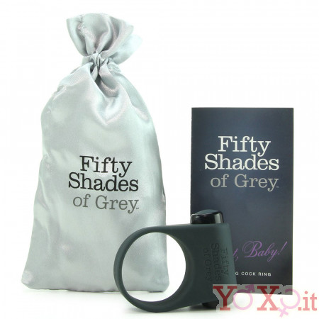 50 SFUMATURE DI GRIGIO ANELLO VIBRANTE FEEL IT 