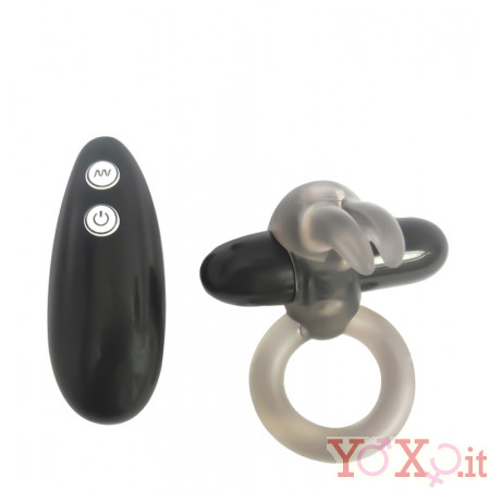 Anello Fallico Vibrante con Telecomando 2,5 cm
