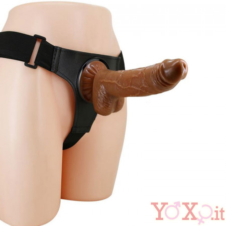 Imbracatura Strapon per Donna con Dildo Michael 20 x 4,4 cm