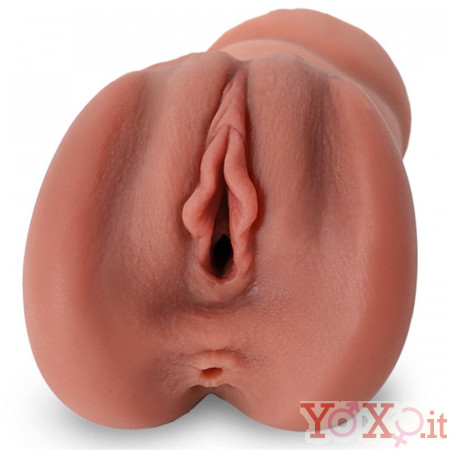 Masturbatore Manuale con Ano e Vagina Penetrabili Lara.