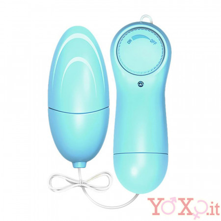 Ovulo Vibrante Multi Velocità Laase 5,8 x 2,5 cm. Azzurro