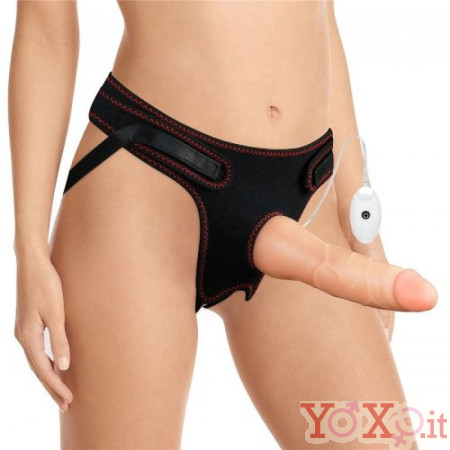 Fallo Vibrante Realistico Indossabile per Donna 19 x 5 cm 