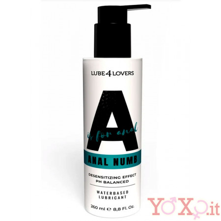 Lubrificante Anale Anestetizzante 260 ml.