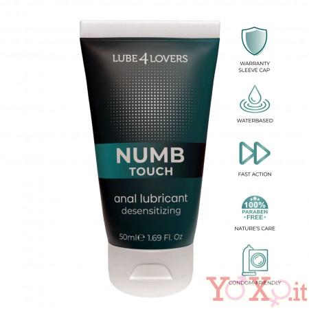 Lubrificante Anale Antidolore Numb Touch 50 ml.