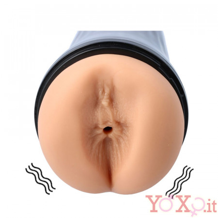 Masturbatore a forma di Ano M3 Flesh con Vibrazione
