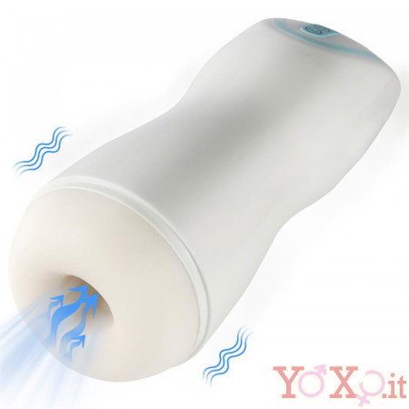 Masturbatore Vibrante Geri con Effetto P0MPIN0 Ricaricabile USB 