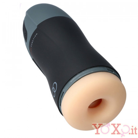 Masturbatore Vibrante 2.0 con Effetto Riscaldante  Ricaricabile USB 