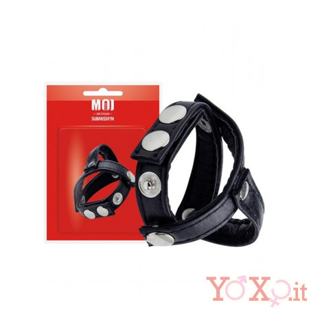 MOI - Split Ball - Anello Fallico con Separatore Testicoli Regolabile