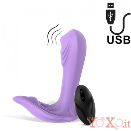 Stimolatore per Mutandine con Telecomando e Stimolazione Punto G USB Ricaricabile
