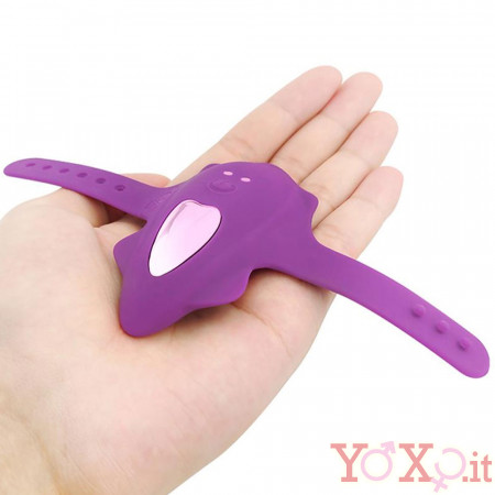 Vibratore Indossabile Ricaricabile con Telecomando