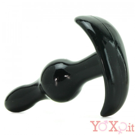 Cuneo Anale da Passeggio Jelly Nero Runcher 10 X 2,5 cm.