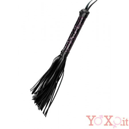 BLAZE Frusta con Impugnatura e Frange 35 cm.