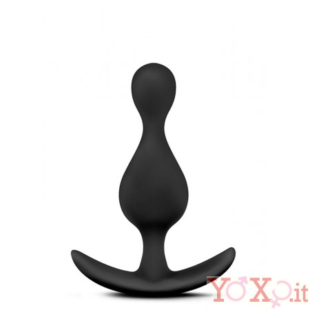 Cuneo Anale da Passeggio in Puro Silicone 11,5 X 3,3 cm.