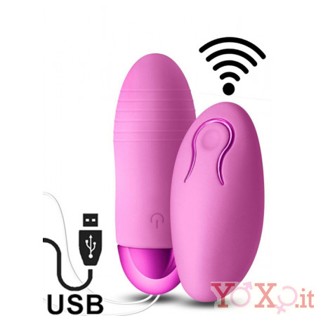 Ovetto vibrante Revel Winx Rosa con telecomando wireless
