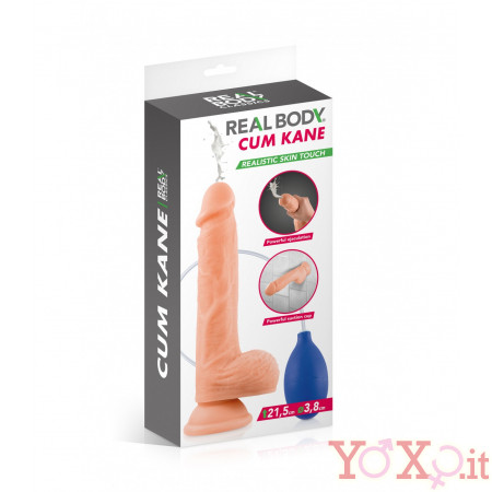 Dildo Eiaculante Ernesto con Ventosa 18 x 3,8 cm